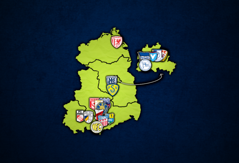 Das Teilnehmerfeld der Regionalliga Nordost 2024/25
