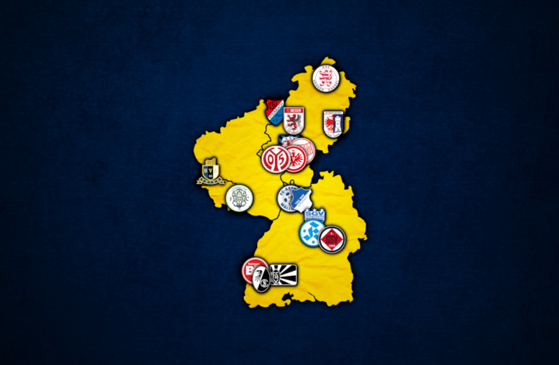 Das Teilnehmerfeld der Regionalliga Südwest 2024/25