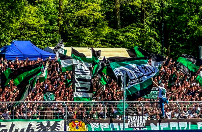 Zum ersten Ligaduell seit 60 Jahren: Münster reist mit vielen Fans zum HSV