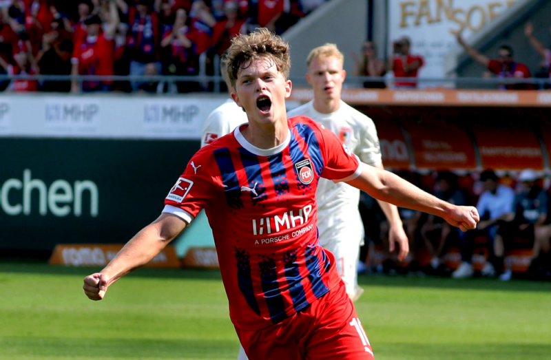 Der 1. FC Heidenheim ist erstmals Tabellenführer der Bundesliga