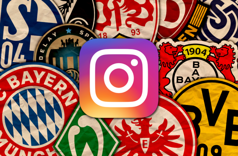 Deutschland-Ranking: Top 60 Vereine nach Instagram Follower