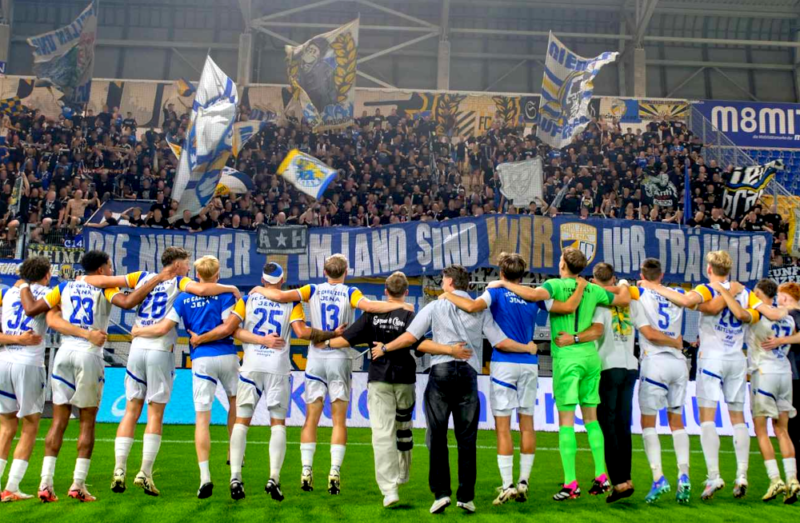 Große Pokalkulissen in Chemnitz und Jena