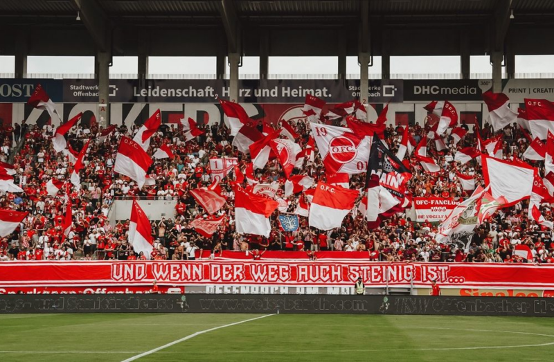 Fan-Wucht: Kickers Offenbach lässt auch Bundesligisten hinter sich