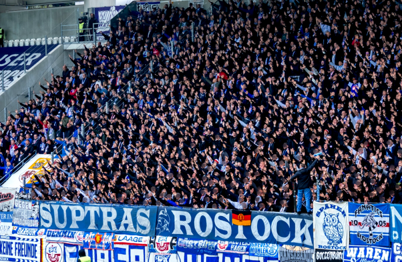 Hansa Rostock sorgt für den größten Gästeanhang in Verl