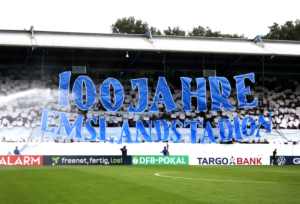 Mehr über den Artikel erfahren Saisonrekordkulisse beim Derby zwischen Meppen und Emden