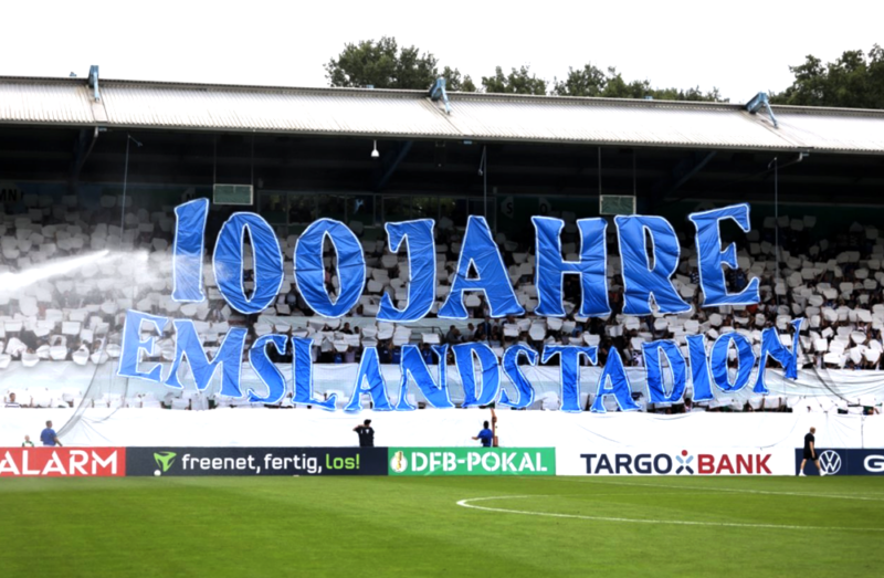 Saisonrekordkulisse beim Derby zwischen Meppen und Emden