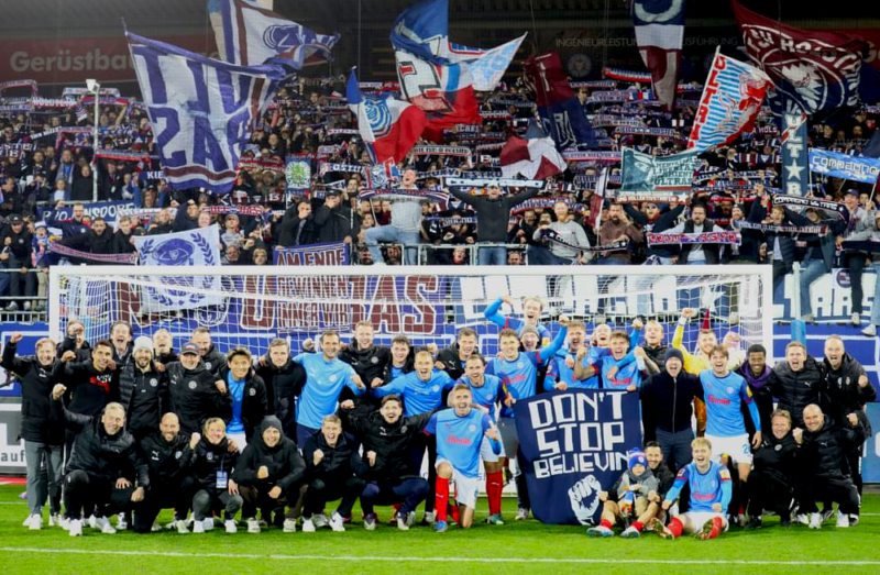 Bei erstem Sieg: Mehr Kiel-Fans im Stadion als gegen Bayern & Co